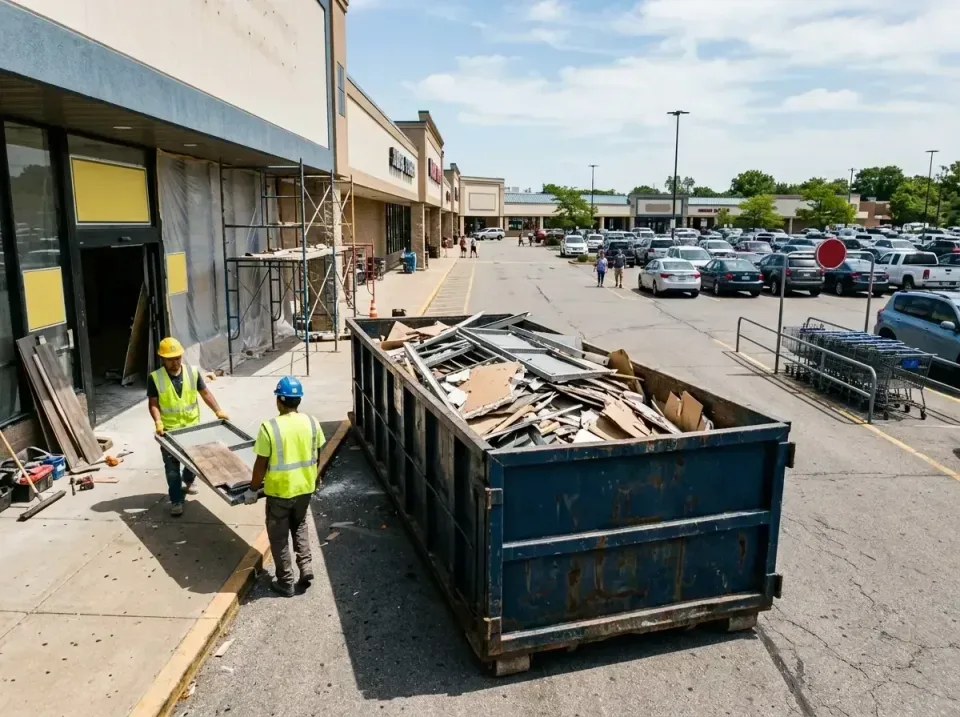retail-store-renovation-debris-003 — frequently asked questions, Roll-off Dumpster Rentals in Media, PA